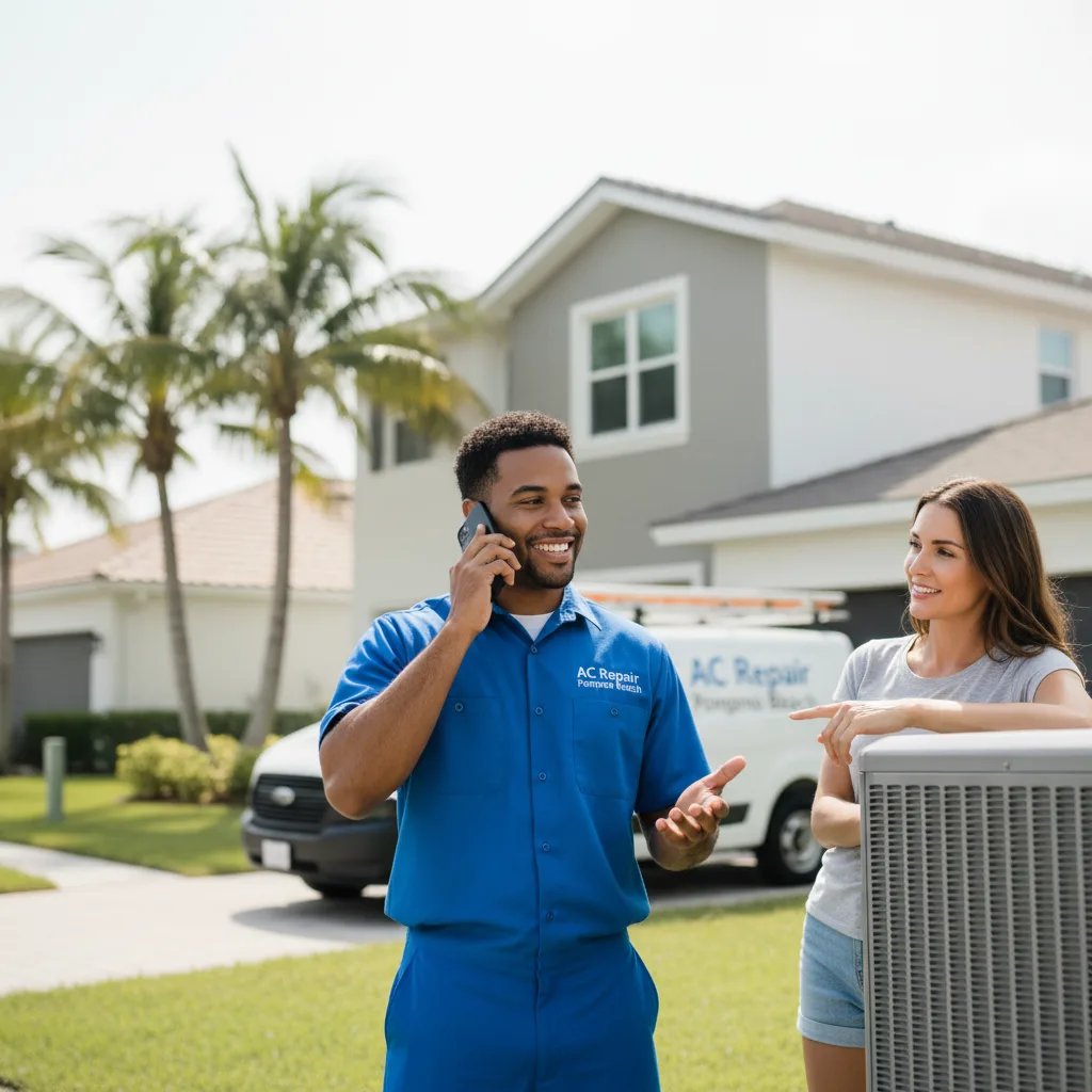 AC Repair Pompano Beach customer support in Rose Hill